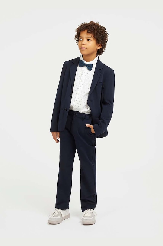 Детские брюки Guess трикотаж тёмно-синий L4RB05.KC3G0.PPYH