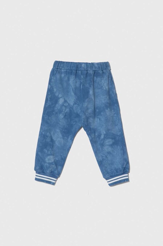 Детские хлопковые штаны United Colors of Benetton 3EM5GF03P.P.Seasonal голубой SS24