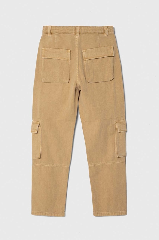 Дитячі джинси United Colors of Benetton 45BJCF02V.G.Seasonal бежевий SS24