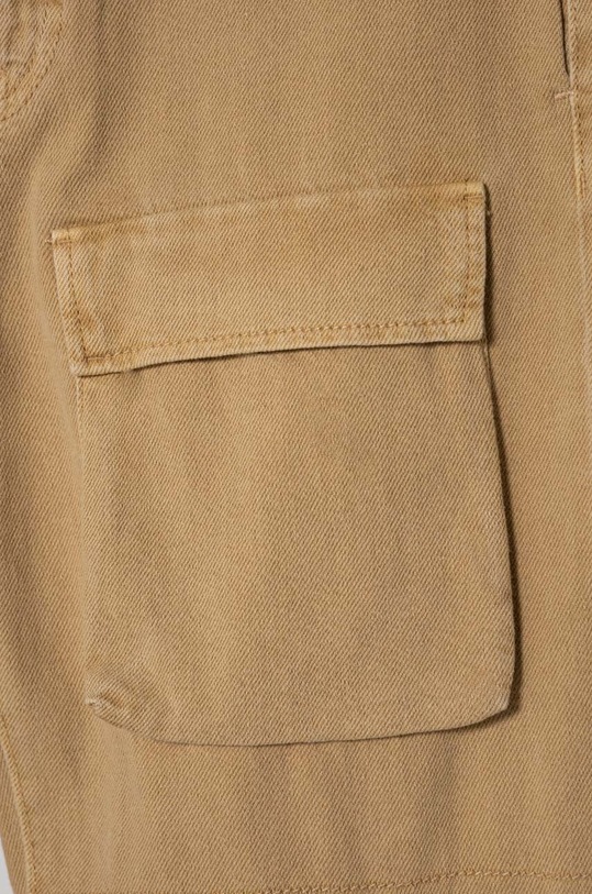 Băieți United Colors of Benetton salopete din denim pentru copii 45BJGT00C.P.Seasonal bej