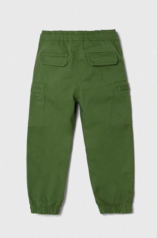 United Colors of Benetton spodnie dziecięce 4HK2GF013.P.Seasonal zielony SS24