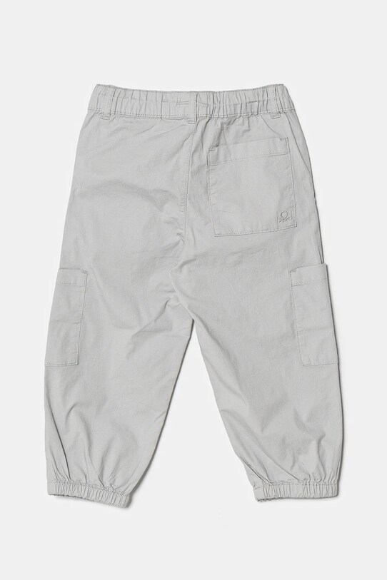 United Colors of Benetton gyerek nadrág 4L2VGF01R.P.Seasonal szürke SS25