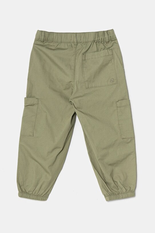 United Colors of Benetton gyerek nadrág 4L2VGF01R.P.Seasonal zöld SS25