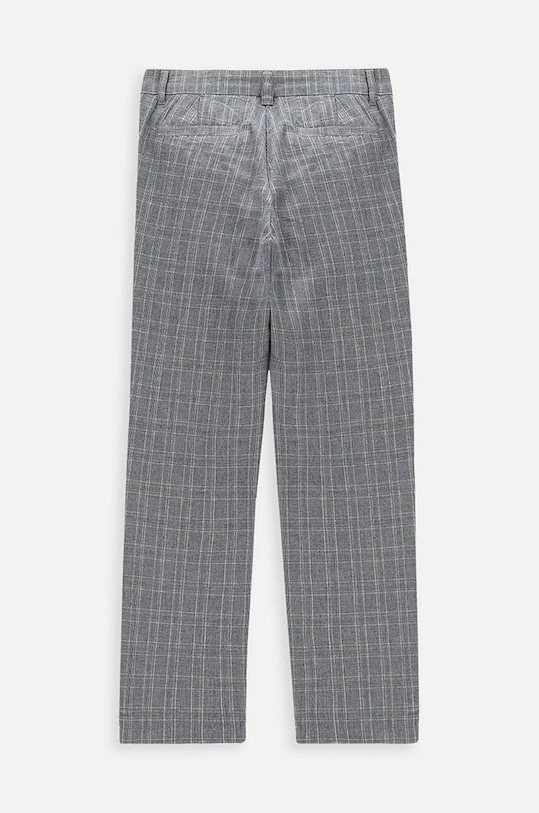 Coccodrillo pantaloni cu amestec de in pentru copii WC4119109EJB gri SS24