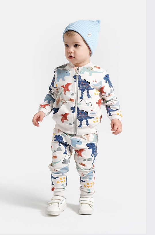 Coccodrillo spodnie dresowe niemowlęce WC4120101DEN