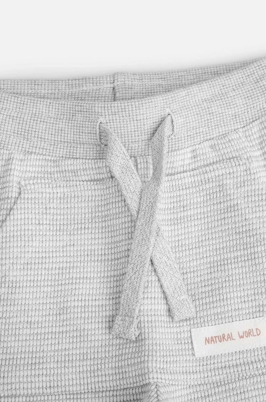 Coccodrillo spodnie dresowe niemowlęce szary WC4120104DEN