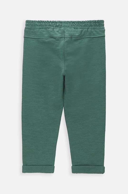 Chłopiec Coccodrillo spodnie bawełniane niemowlęce WC4120102NAN zielony