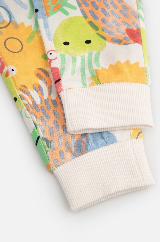 Coccodrillo spodnie dresowe niemowlęce multicolor WC4121102UWN