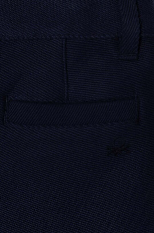 Мальчик Детские хлопковые брюки United Colors of Benetton 3ITZGF03N.P.Seasonal тёмно-синий