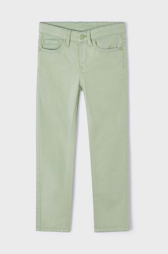 Detské rifle Mayoral slim fit 509.5C.Mini.PPYH zelená SS24