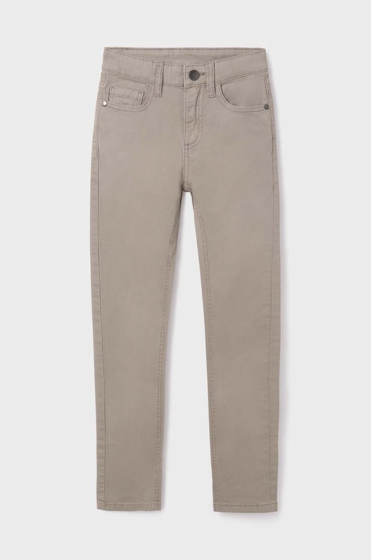 Mayoral pantaloni copii slim fit panza verde 520.7B.Junior.PPYH