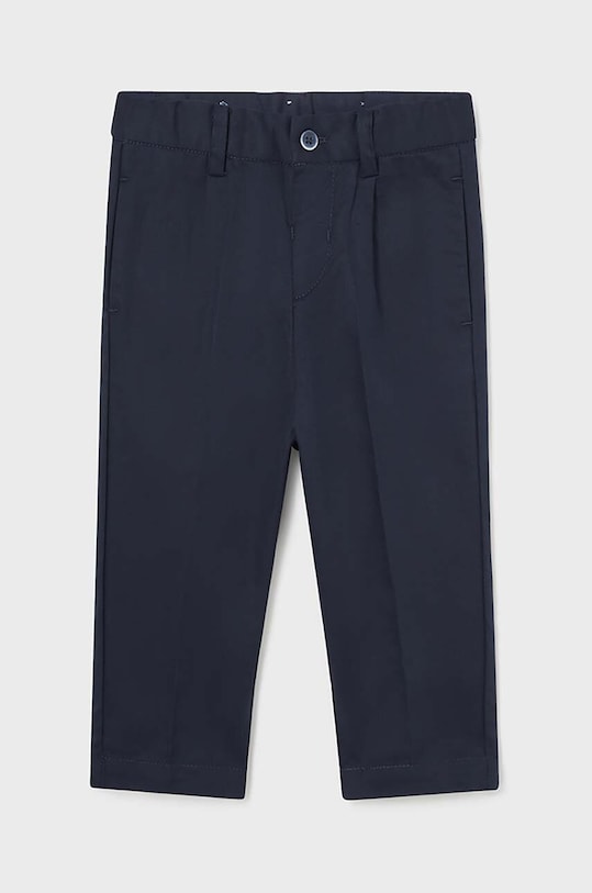 Mayoral pantaloni cu amestec de in pentru copii cu un amestec de in bleumarin 1547.3B.Baby.PPYH