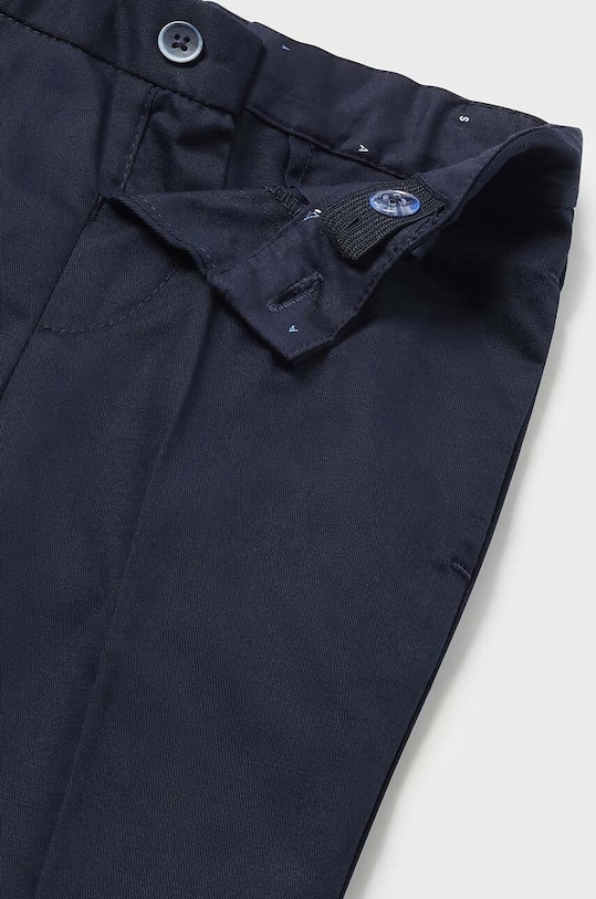 Băieți Mayoral pantaloni cu amestec de in pentru copii 1547.3B.Baby.PPYH bleumarin