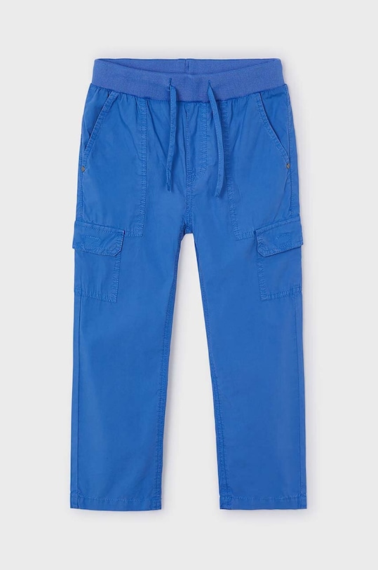 Mayoral pantaloni copii cargo tricotaj albastru 3545.5F.Mini.PPYH