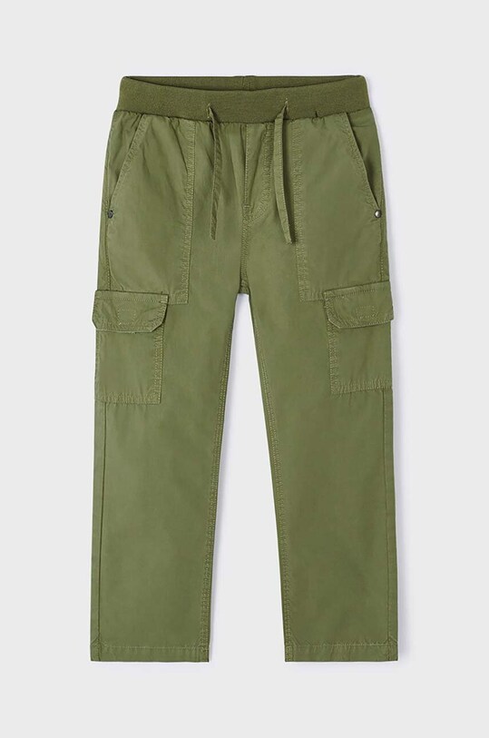 Дитячі штани Mayoral cargo 3545.5F.Mini.PPYH зелений SS24