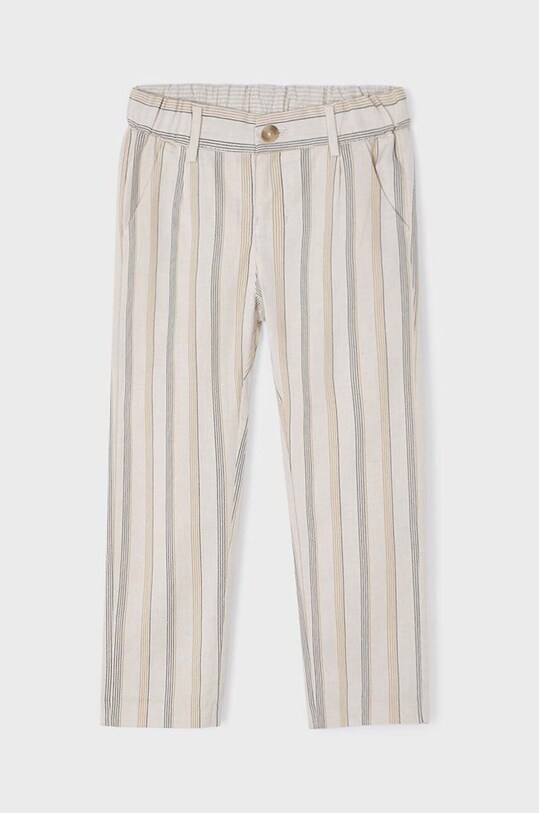 Dětské kalhoty Mayoral 3541.5A.Mini.PPYH béžová SS24