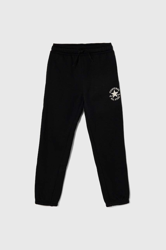 Converse pantaloni de trening pentru copii tricotaj negru 9CD893