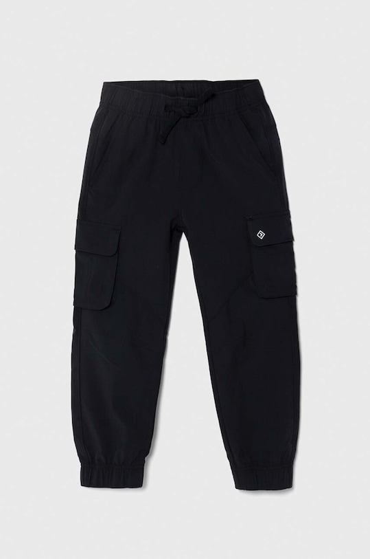Abercrombie & Fitch pantaloni de trening pentru copii tricotaj negru KI234.4016