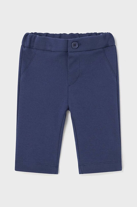 Kojenecké kalhoty Mayoral Newborn pletenina námořnická modř 1537.1L.Newborn.PPYH
