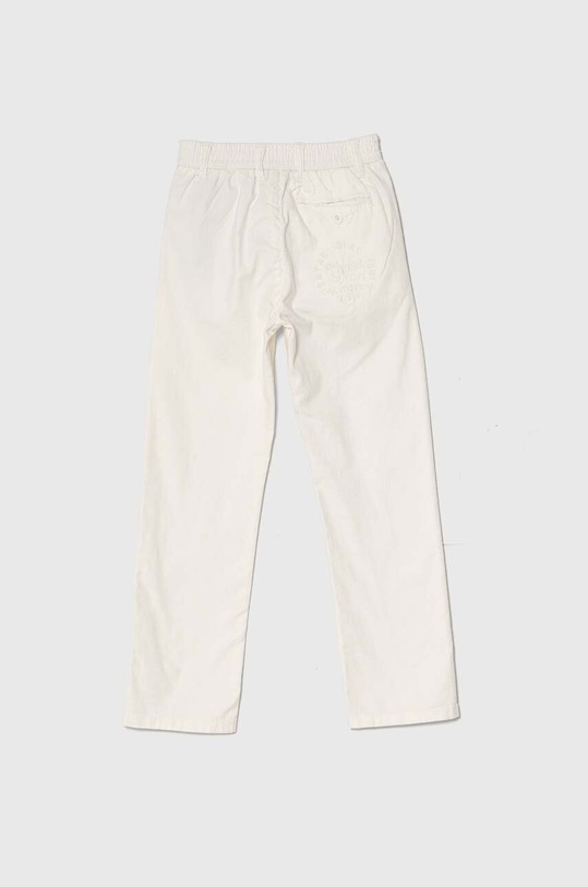 Детские бюки с примесью льна Guess L4GB00.WFBXA.PPYH белый SS24