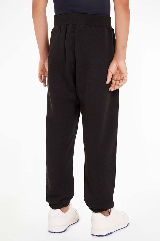 Calvin Klein Jeans spodnie dresowe dziecięce czarny IB0IB02081.PPYH