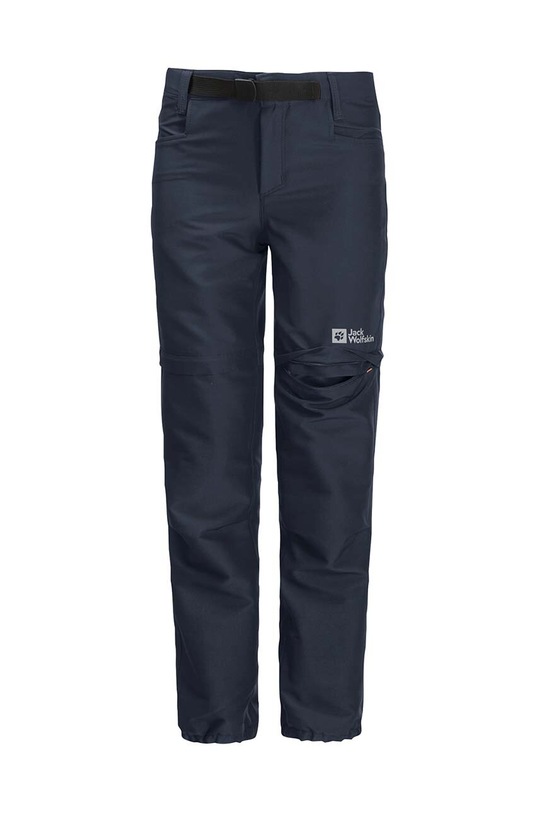 Jack Wolfskin pantaloni de ploaie pentru copii ACTIVE ZIP OFF panza bleumarin 1609761.164.176