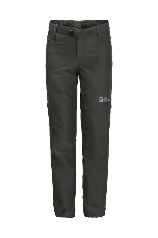 Băieți Jack Wolfskin pantaloni de ploaie pentru copii ACTIVE ZIP OFF 1609761.164.176 negru