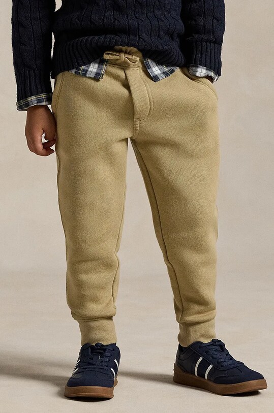 Детские спортивные штаны Polo Ralph Lauren бежевый 322799362032