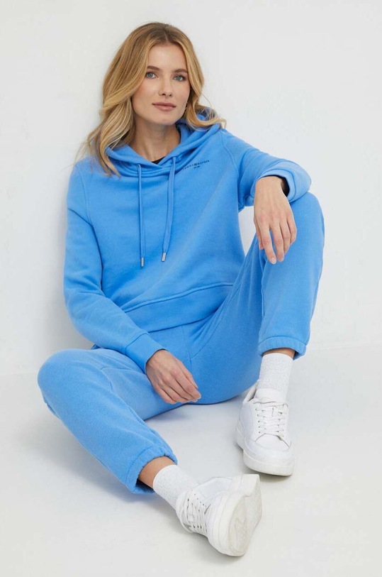 Odzież Tommy Hilfiger spodnie dresowe WW0WW38690 niebieski