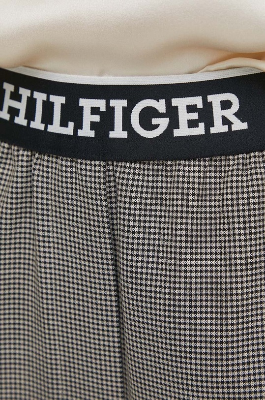 Hlače Tommy Hilfiger siva WW0WW40502