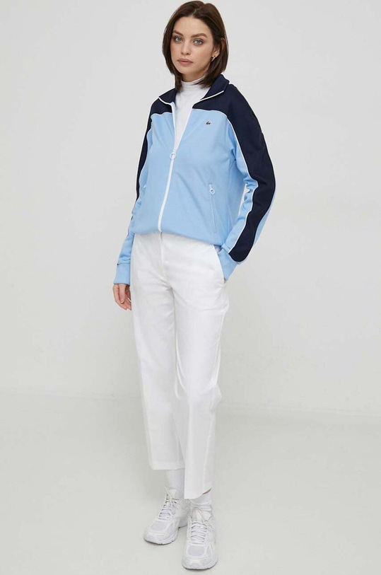 Kalhoty Tommy Hilfiger WW0WW40504 bílá SS25