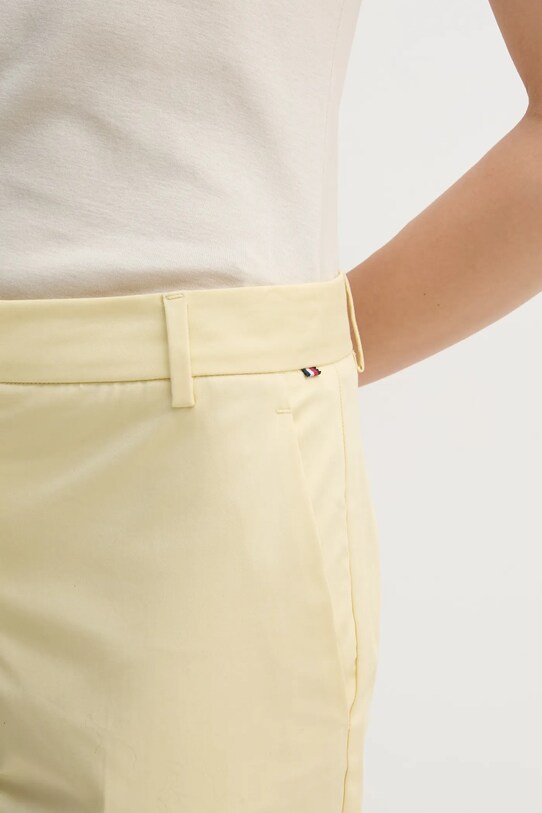 Tommy Hilfiger spodnie WW0WW40504 żółty