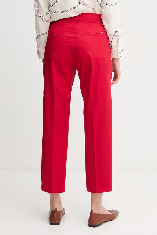 Odzież Tommy Hilfiger spodnie WW0WW40504 czerwony