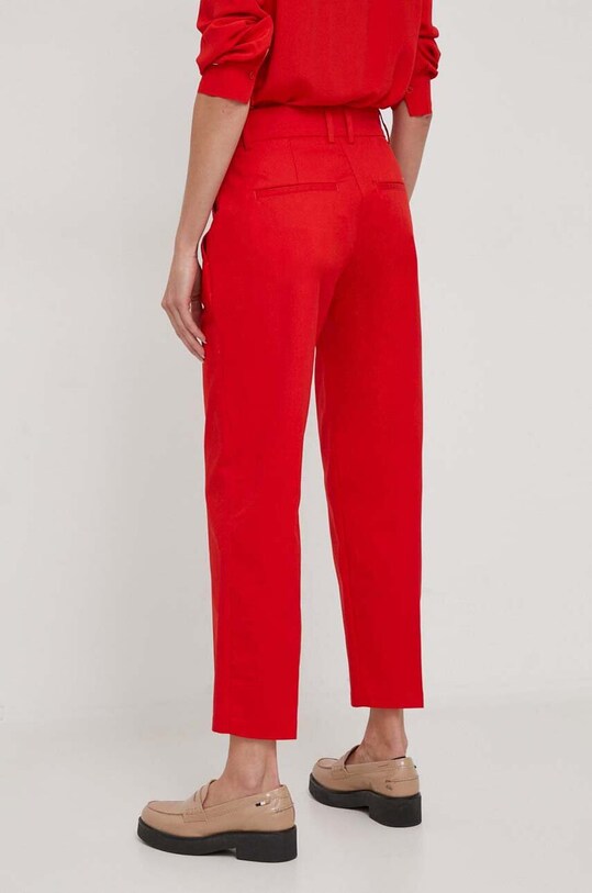 Oblečenie Nohavice Tommy Hilfiger WW0WW40504 červená