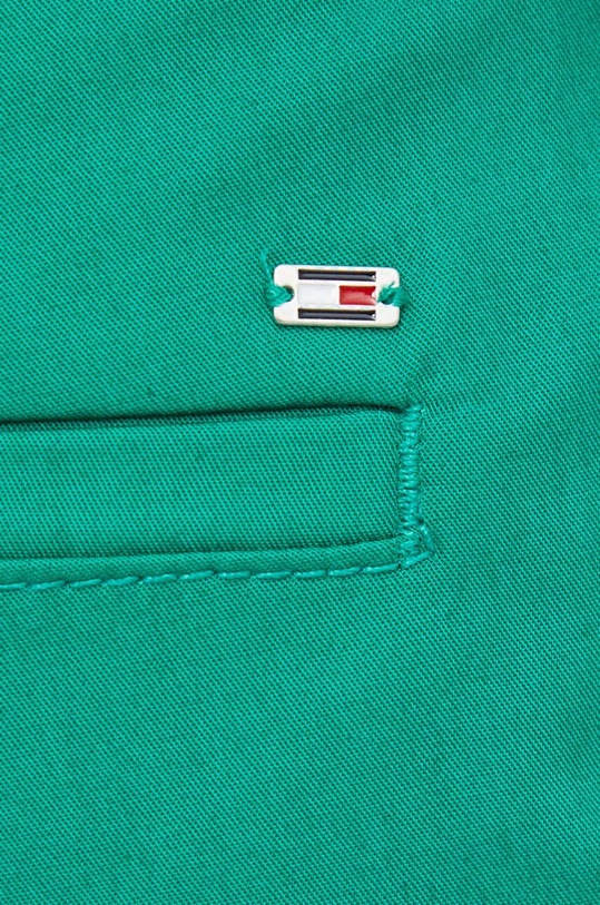 Kalhoty Tommy Hilfiger zelená WW0WW40504