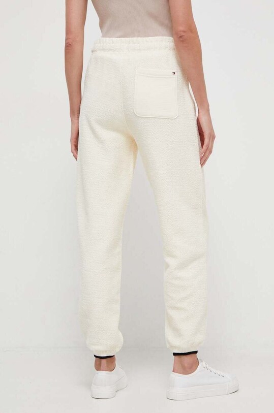 Oblečení Bavlněné tepláky Tommy Hilfiger WW0WW40602 béžová