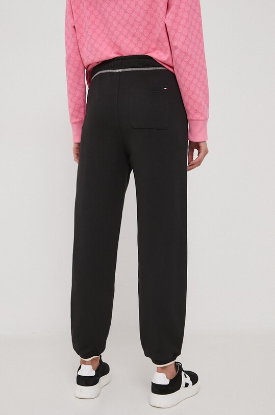 Îmbrăcăminte Tommy Hilfiger pantaloni de trening din bumbac WW0WW41044 negru