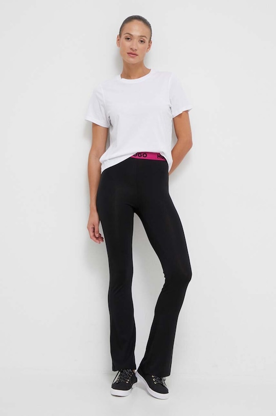 HUGO legginsy 50508697 czarny SS24