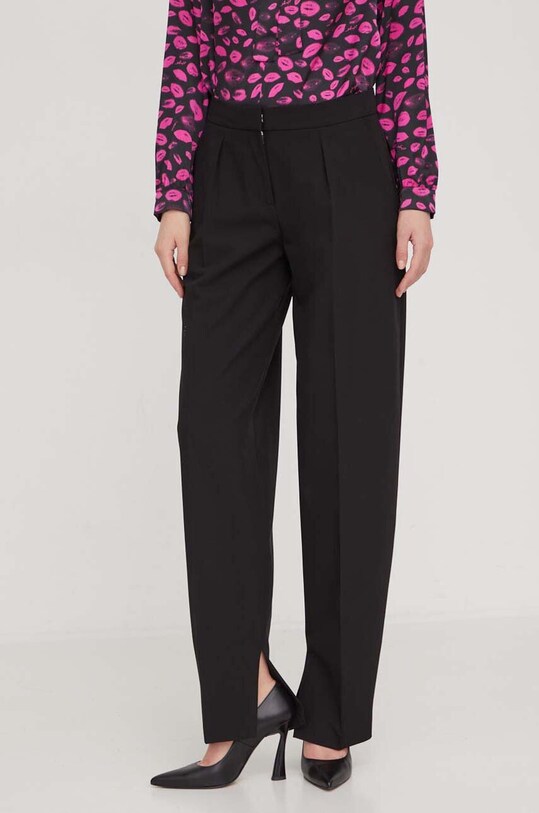 Nohavice HUGO látka čierna 50508459