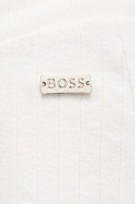 BOSS spodnie bawełniane lounge beżowy 50511110
