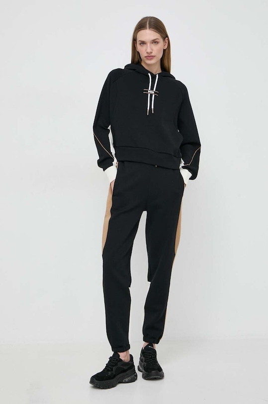 Παντελόνι φόρμας BOSS 50517918 μαύρο SS24