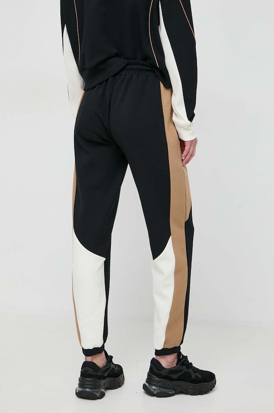 Ρούχα Παντελόνι φόρμας BOSS 50517918 μαύρο