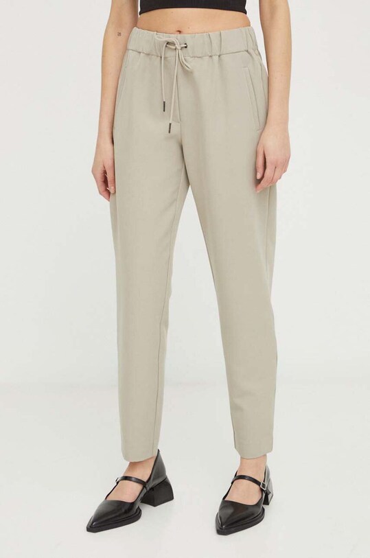 Bruuns Bazaar pantaloni panza bej BBW3664