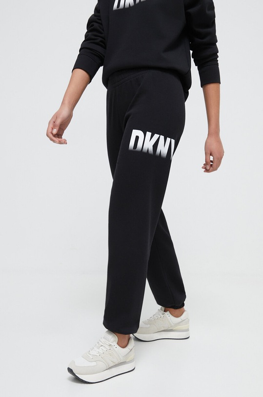 Tepláky Dkny pletenina černá DP3P3379