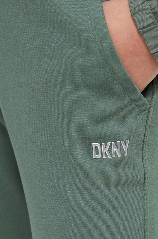 Dkny spodnie dresowe zielony DP3P3406