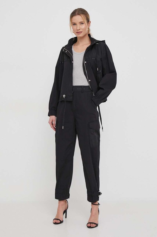 Dkny spodnie E3KK0VDZ czarny SS24