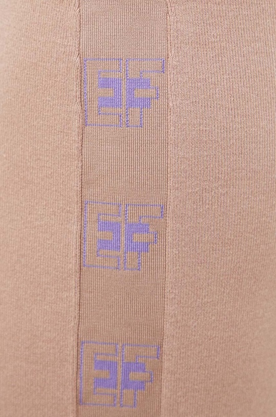Elisabetta Franchi pantaloni de trening bej KP55S41E2
