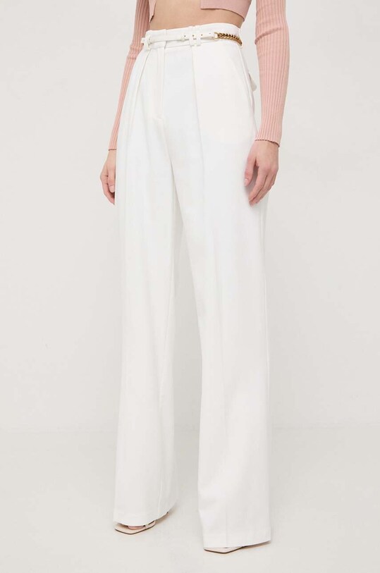 Elisabetta Franchi pantaloni PA00141E2 bianco SS24