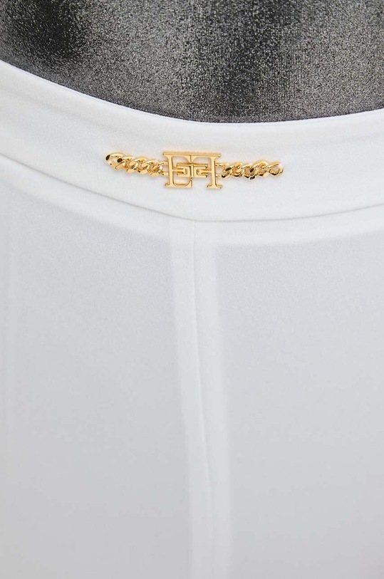 Elisabetta Franchi spodnie biały PA02341E2