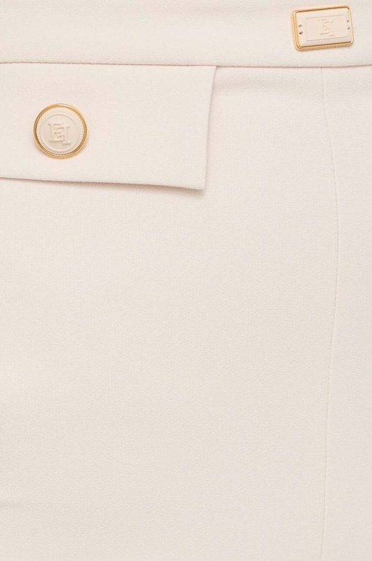 Elisabetta Franchi spodnie beżowy PA02941E2